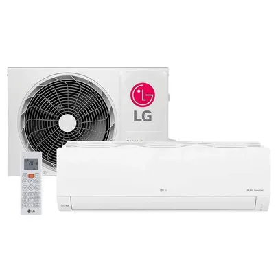 Product photo Ar Condicionado Split Hw Inverter LG Dual Compact 9000 Btus Frio 220V