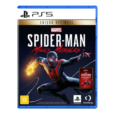 [AME] Jogo Marvel's Spider-man: Miles Morales Edição Ultimate - PS5 