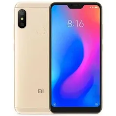 Smartphone Xiaomi Redmi Mi A2 Lite Dual Chip Android 8.1 Tela 5.84 4g 32gb - Dourado - R$929