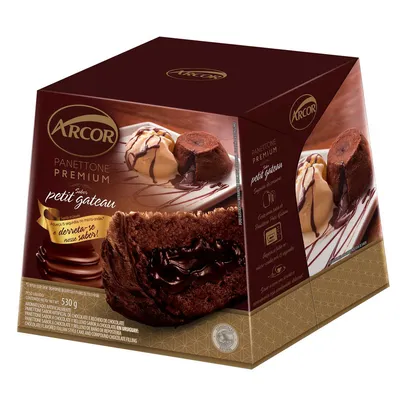 Panetone Petit Gateau Arcor Premium 530 g