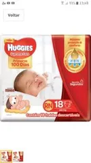 (prime) Huggies Fralda Supreme Care Jumbo RN, 18 fraldas | R$9