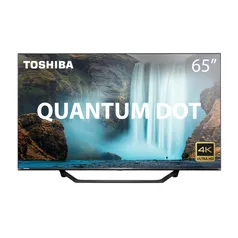 Tela Toshiba qled 65 Pol. 65M550KB Quantum dot 4K Smart vidaa hdr - TB002