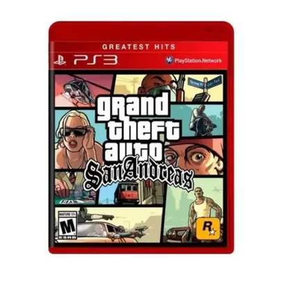 Game Grand Theft Auto San Andreas PlayStation 3