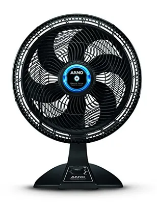 Ventilador Silence Force Repelente Líquido Arno Preto 110V