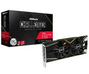 Placa de Vídeo Asrock AMD Radeon RX5700 Challenger D OC, 8GB, GDDR6 - 90-GA17ZZ-00UANZ