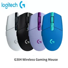 [TAXA INCLUSA] Mouse Logitech G304 Sem Fio Leve 