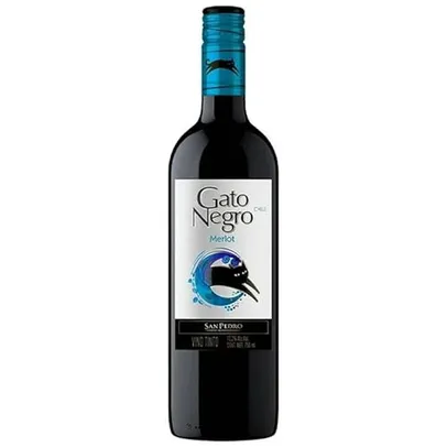 [PRIME] Gato Negro Vinho Merlot 750Ml - (Leve 2)