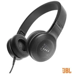 Fone de Ouvido JBL Headphone Preto - JBLE35BLK - JBLE35PTO. R$ 139,81