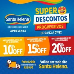 Até 20 % OFF nas compras acima de R$ 110