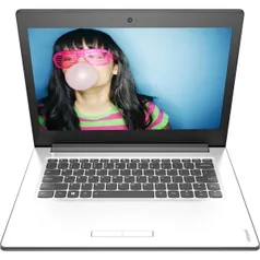 Notebook Lenovo Ideapad 310 Intel Core i3 4GB 500GB Tela LED 14" Windows 10 - Branco por R$ 1614,99