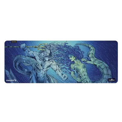 Mousepad Gamer Fallen CS:GO Eco Medusa Sem Costura - Speed++ Estendido