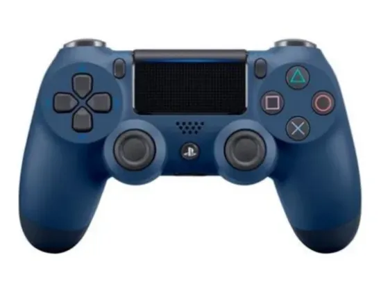 Controle Sony Dualshock 4 PS4, Sem Fio, Azul - CUH-ZCT2U