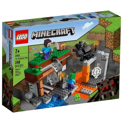 (MEGAVIP) LEGO Minecraft A Mina Abandonada 21166 - 248 Peças