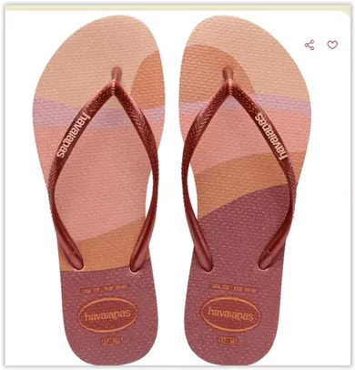 Chinelo Havaianas Slim Palette Glow