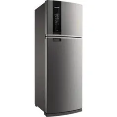 Geladeira Brastemp Frost Free Duplex 500 litros Inox Turbo Control - BRM58AK - R$ 2296