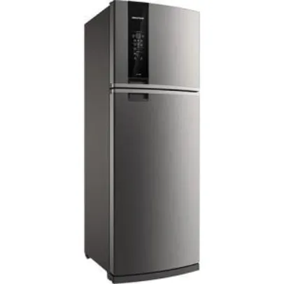 Geladeira Brastemp Frost Free Duplex 500 litros Inox Turbo Control - BRM58AK - R$ 2296