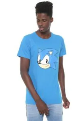 Camiseta Tectoy Sonic The Hedgehog - Vários Modelos