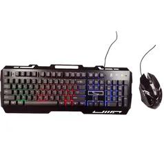 Kit Gamer Bsn, Teclado Led e Mouse Kb016