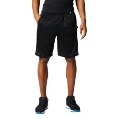 Bermuda Adidas Essentials Masculina - Preto e Cinza