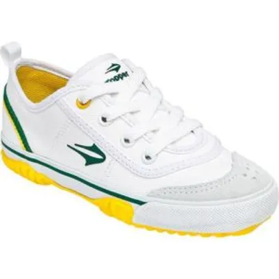 Tênis Topper New Casual III Jr. - Branco/Verde/Amarelo - TAMANHO 34 - R$38