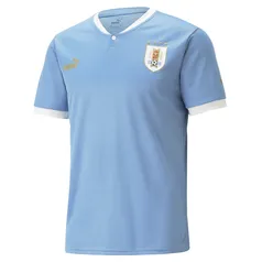 Camisa Uruguai AUF Home 22/23 Réplica Masculina