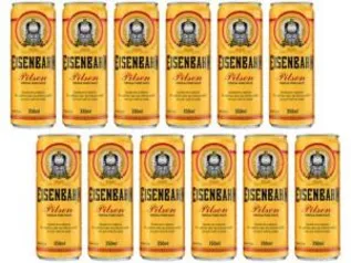 [50% de volta] Cerveja Eisenbahn Pilsen 12 unidades - 350ml