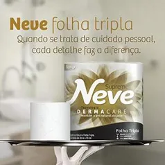 Papel Higiênico Neve Supreme, 16 rolos - Leve 16 Pague 15 - R$17