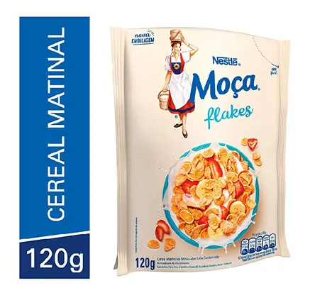[PRIME + Rec] Cereal Matinal, Flakes, Moça, 120g (mín. 4) | R$2,30
