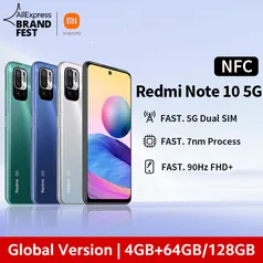 Smartphone Redmi Note 10 5G 4GB 64GB