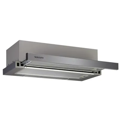 SUGGAR DEPURADOR DE AR SLIM DE EMBUTIR 60CM INOX 220V DE62IX