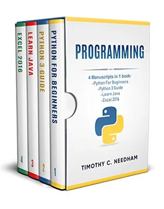 [eBook Kindle] Python For Beginners - Python 3 Guide - Learn Java - Excel 2016