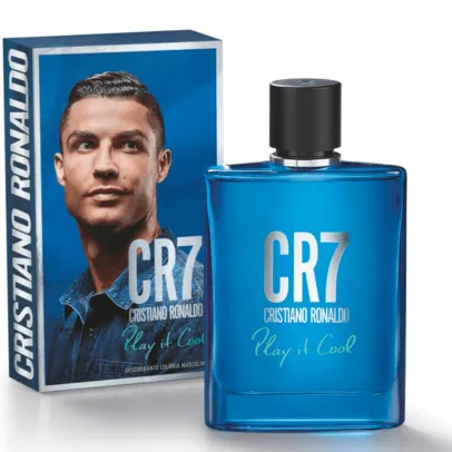 Cr7 Play It Cool Desodorante Colônia Masculina Jequiti, 100 ml