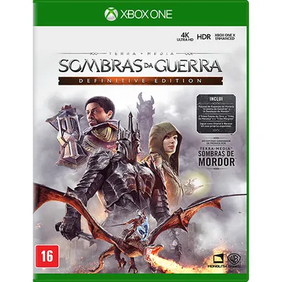 Sombras da Guerra - Definitive Edition - Xbox One R$75