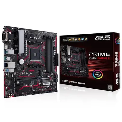 Placa Mae Asus Prime B450M-GAMING II, DDR4, Socket  AM4, M-ATX, Chipset AMD B450, PRIME B450M-GAMING
