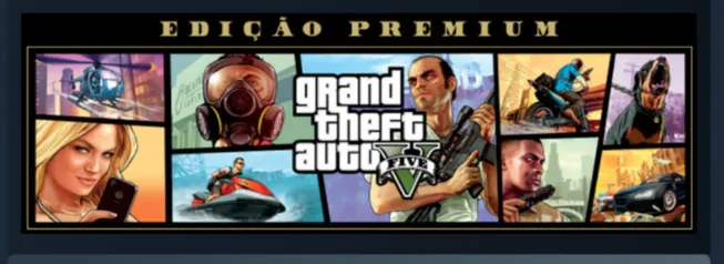 (Steam) Grand Theft Auto V: Premium Edition 