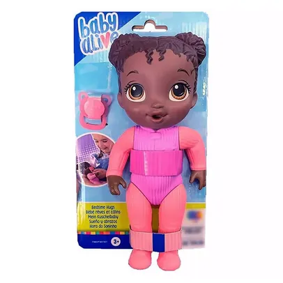 Boneca Baby Alive Bebê Hora do Soninho Negra F5822 - Hasbro