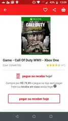 [Loja física] Cal of duty wwll | R$ 80