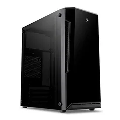 Gabinete Gamer Mancer Ares Lateral Acrilico Preto, Mcr-ar01-fl