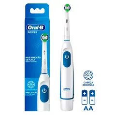 [Retire na Loja] Escova Dental Elétrica Oral-B Pro-Saúde Power + 2 Pilhas