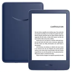 Novo Kindle 11ª Geração (lançamento 2022) – Mais leve, com resolução de 300 ppi e o dobro de armazenamento - Azul