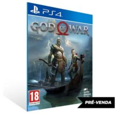 GOD OF WAR PS4 - R$155,10