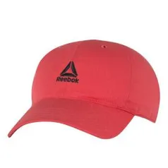 Boné Aba Curva Reebok ACT FND Logo - Strapback - Adulto VERMELHO