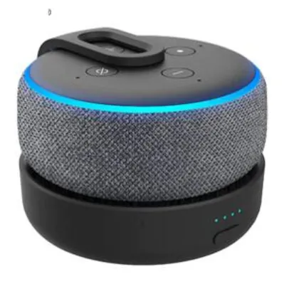 [11/11] Case com Bateria Recarregável para Echo Dot 3º |R$158