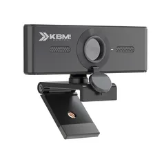 Webcam KBM! GAMING WE400, Preto, 1080p, 60 FPS, Foco automático - KGWE400PT