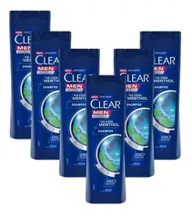 ( Frete Meli+/CUPOM R$30/ + R$70 CARTAO MP ) 7 Shampoo Clear Men 400ml. LEIA A EXPLICAÇÃO 