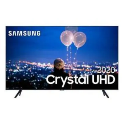 TV LED 65" Samsung TU8000 Smart Crystal UHD 4K Borda Infinita Múltiplos com Alexa - R$4179