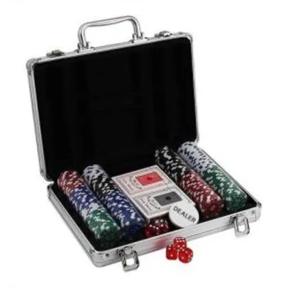 Maleta De Poker 200 Fichas Western Games [Marketplace] - R$99