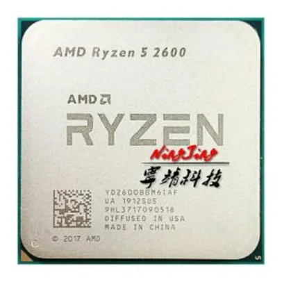 [Aliexpress] AMD Ryzen 5 2600 | R$ 577