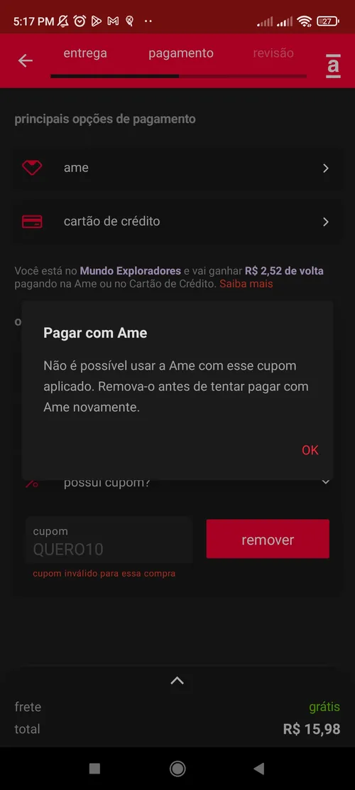 Imagen na descrição da promoção