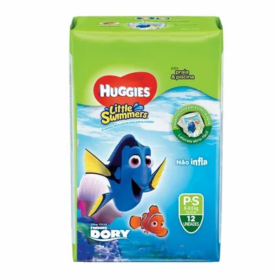 Fralda Huggies Little Swimmers P - 12 unidades